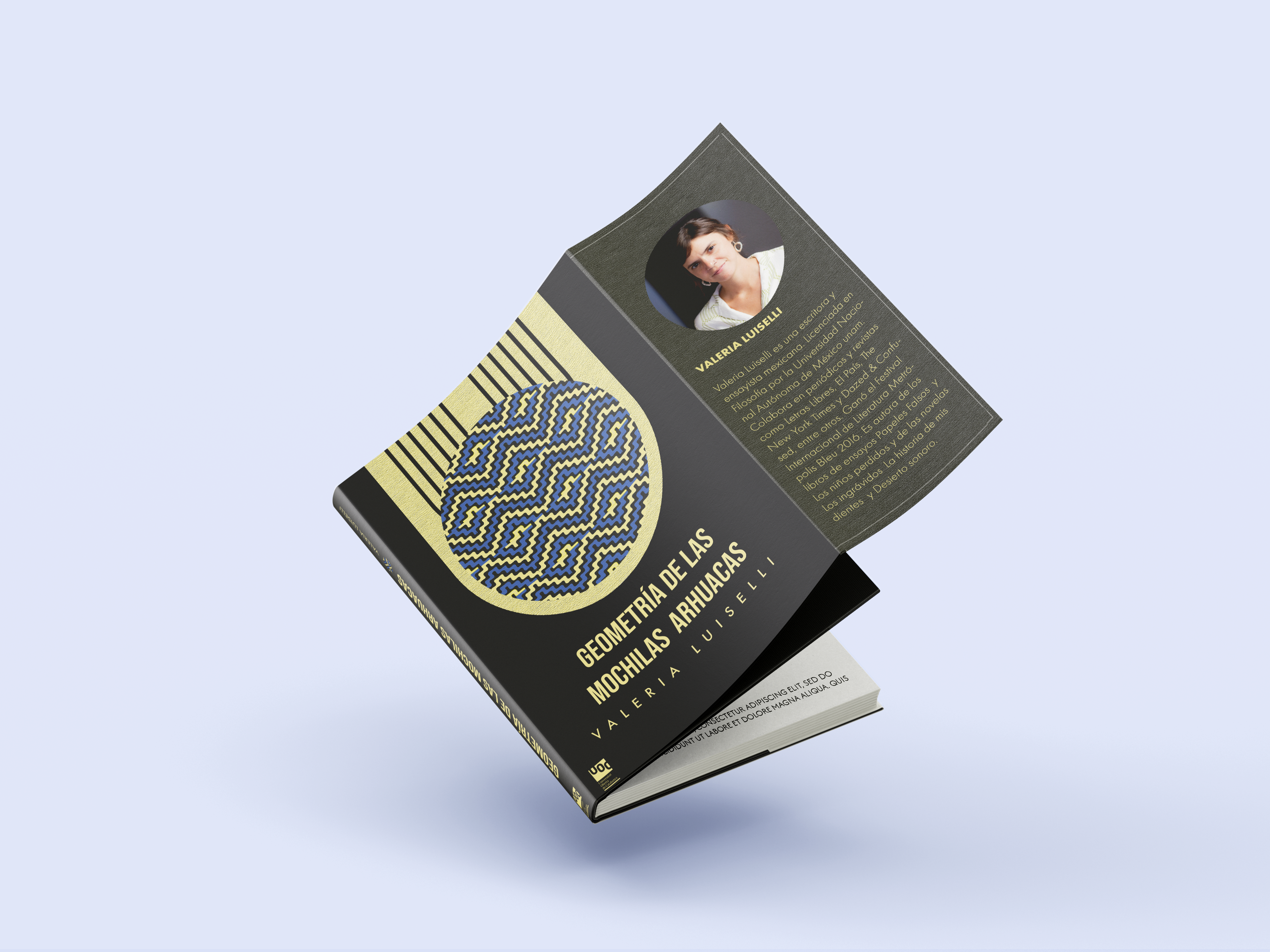 Mockup flotante del libro terminado