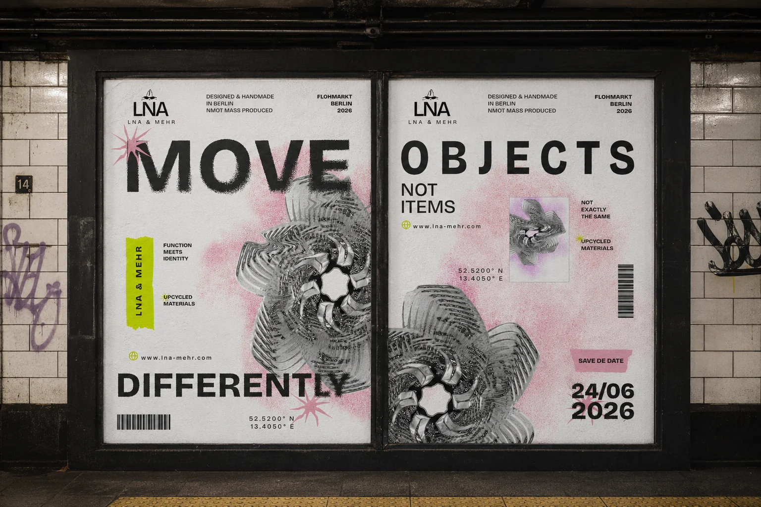 Cartelería urbana de LNA & MEHR